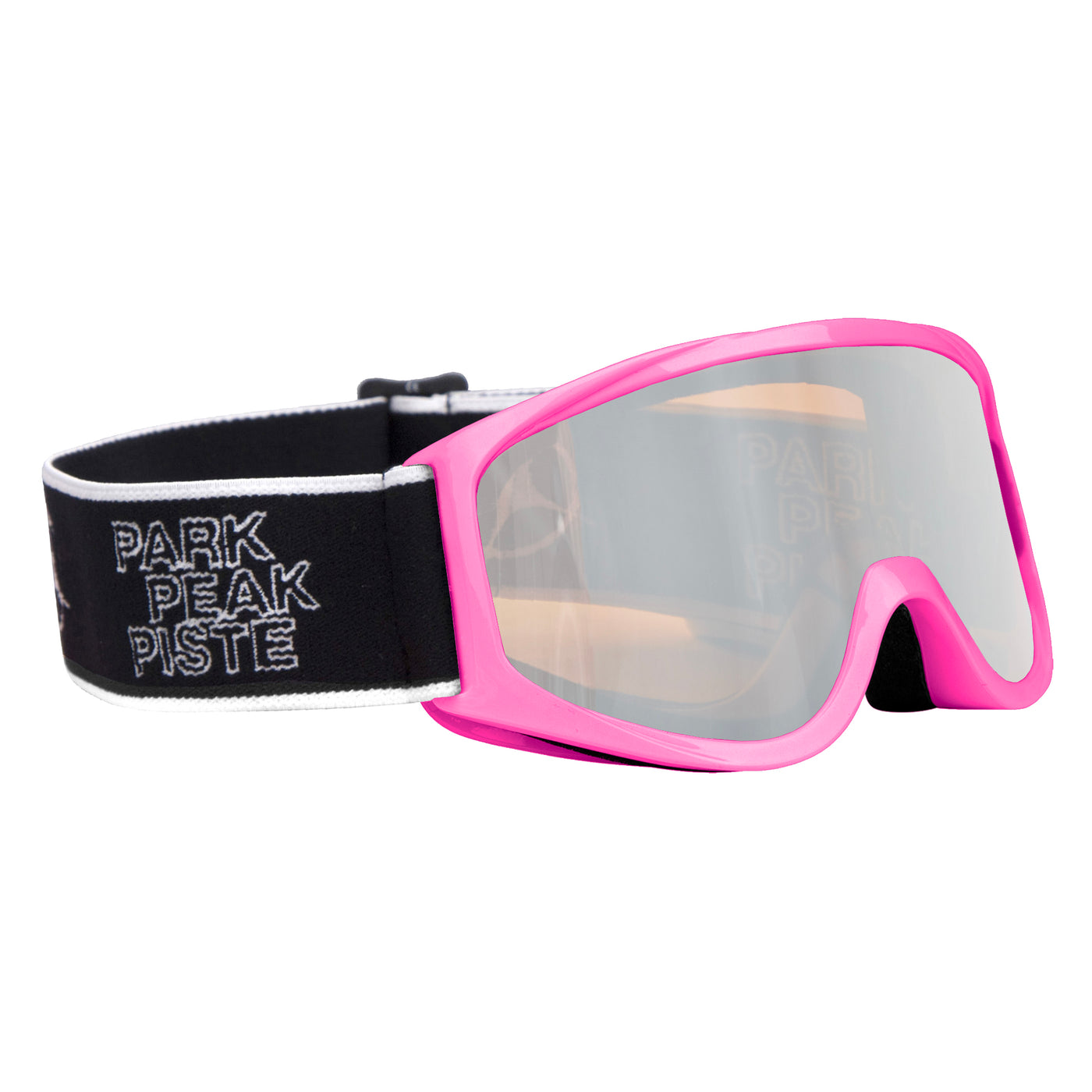 Manbi-PPP Kids Zoom Goggle Pink/Silver Mirror