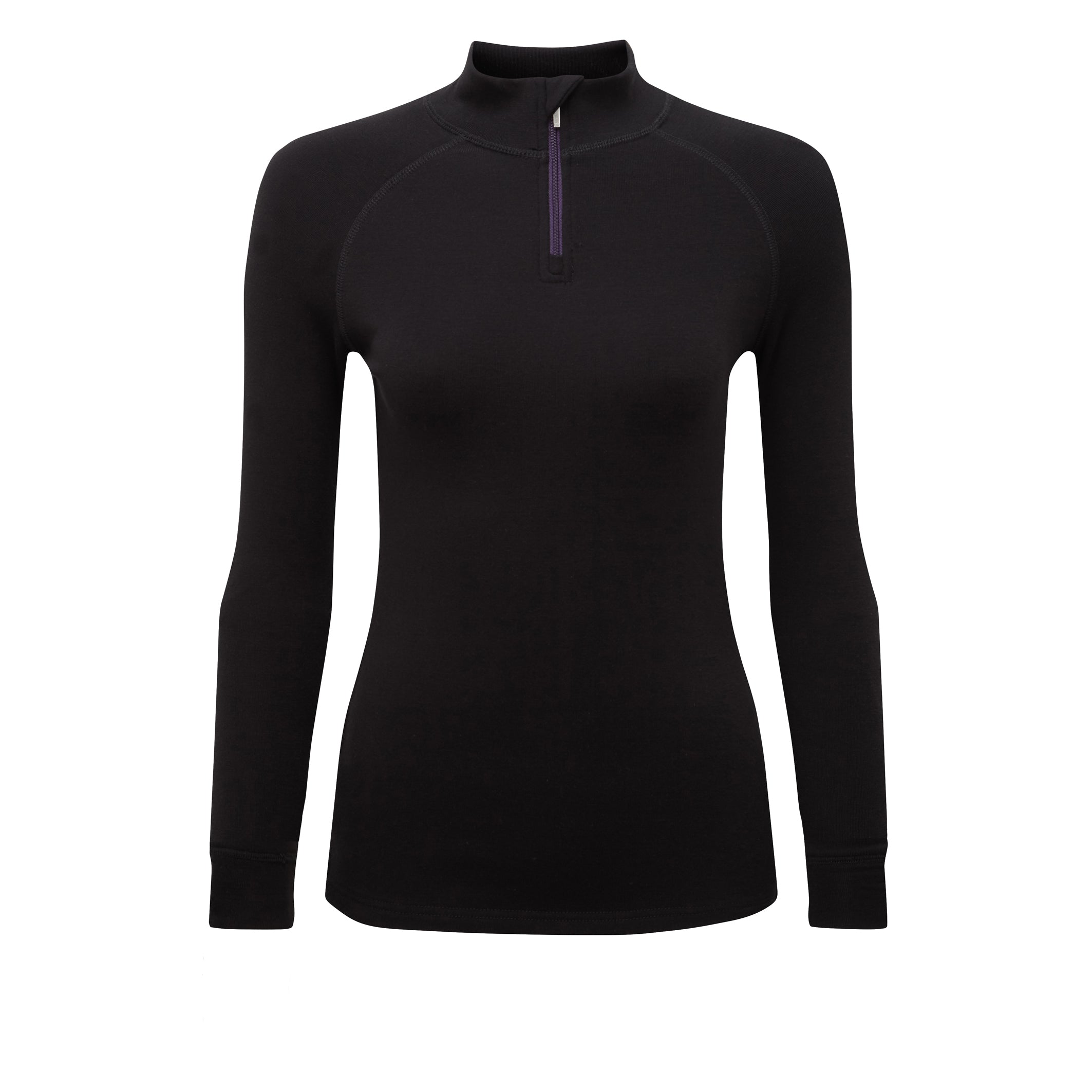 Ladies Soft-Tec Half Zip Thermal Top Mid Layers Winter Sports ...